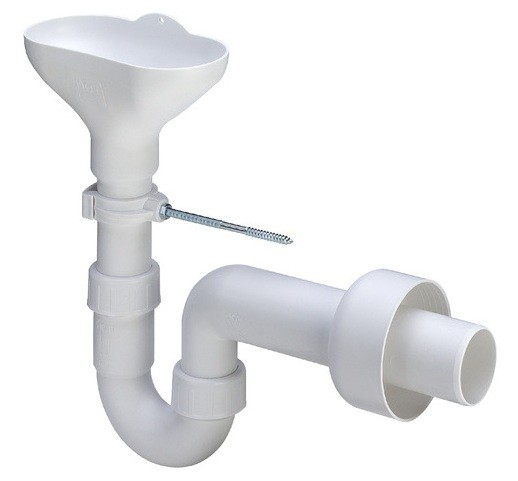 VIEGA KEUKEN SIFON MET TRECHTER 40MM