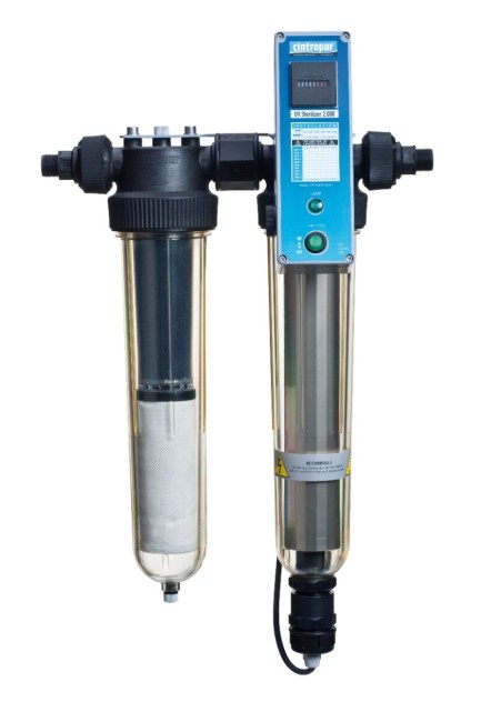 CINTROPUR TIO-UV ECO UV LAMP +FILTER+ACTIEVE KOOL