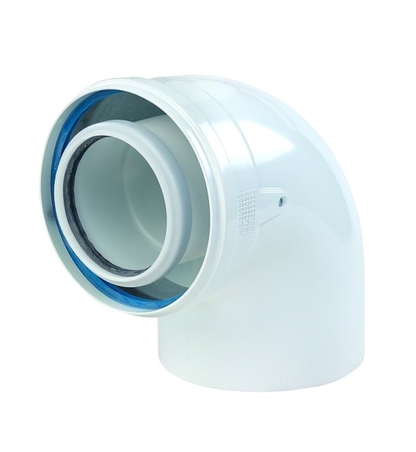 ROLUX COUDE 60/100 90° PP/ALU 