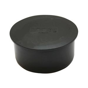 STOP ZWART PPC 75MM