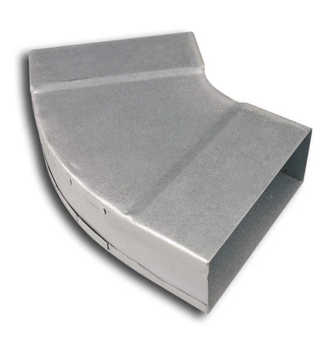 SPIRAAL MECANO BOCHT HORIZONTAAL 45° 55 X 220