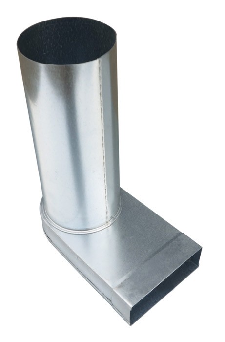 SPIRAAL MECANO VENTIEL COLLECTOR 80X220 Ø160 VOOR VENTIEL