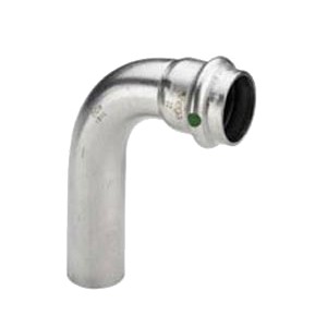 VIEGA PERS COUDE INOX 22MM 90° MF