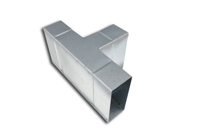 SPIRAAL MECANO T-STUK 90° VERTICAAL 55X220/55X220