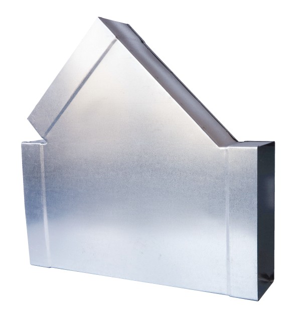 SPIRAAL MECANO T-STUK 45° VERTICAAL 80X220/80X220