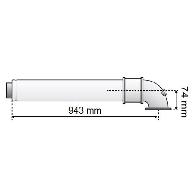 BULEX A GEVELDOORVOER OPALIA/thematek + COUDE 60/100  0020199379