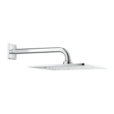 GROHE HOOFDDOUCHE RAINSHOWER F-SERIES 254 X 254 INCL. DOUCHE-ARM SPRONG 286MM