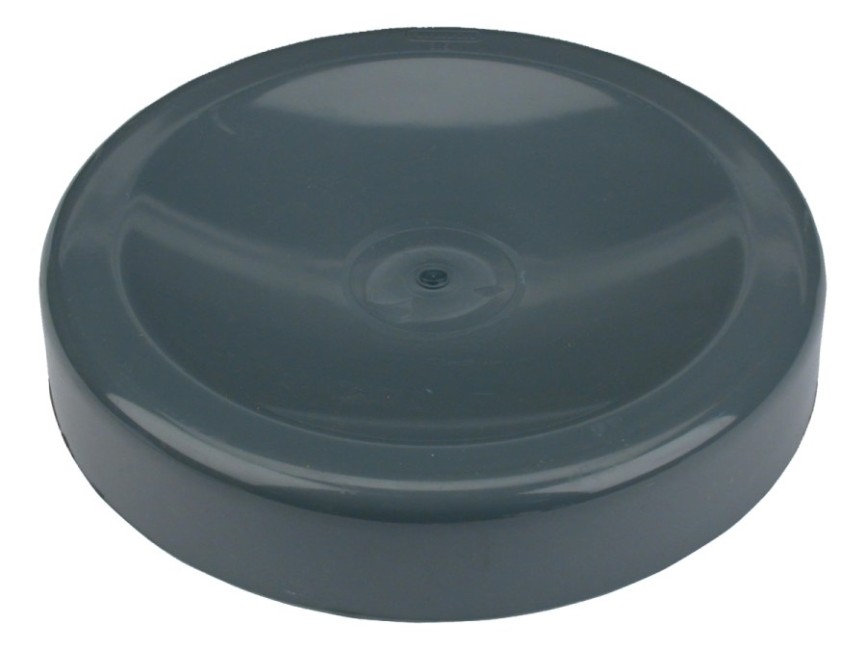 AFSLUITKAP GRIJS RIOOL 250MM
