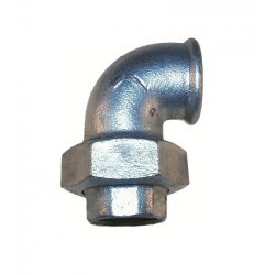 COUDE RACCORD 5/4 FF GALVANISE