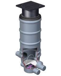 KESSEL REGENWATERFILTER 400 VRIJE OPSTELLING
