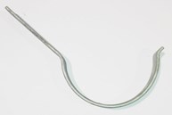 GOOTHAAK GALVA HALF ROND MET STAART 285