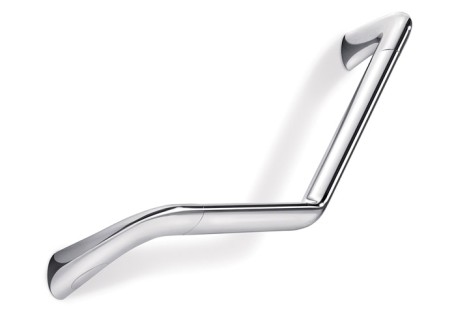 INDA CONFORT VEILIGHEIDSSTEUN MET KNIK VAN 135° VERCHR. / ZWART SOFT TOUCH