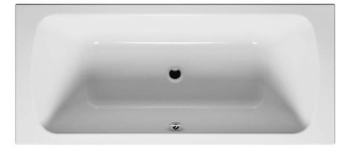 RIHO BAD DOLA DUO 180 X 80 WIT GLANS