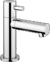 PAFFONI EVO LAVE-MAINS KRAAN  UITV. INOX LOOK