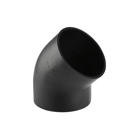 PE HD COUDE 45° 50MM