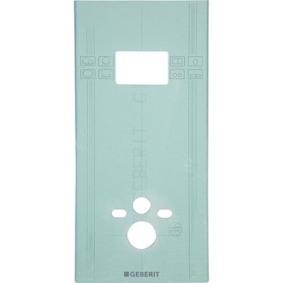 GEBERIT GIS GIPSPLAAT VOOR WC, VOOR MONTAGEHOOGTE VAN 86, 90 & 114CM
