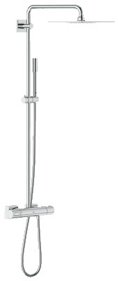 GROHE SHOWERPIPE RAINSHOWER F-SERIES SYSTEM 254 DOUCHESYTEEM MET THERMOSTAAT