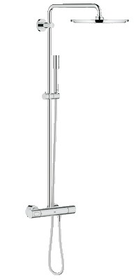 GROHE SHOWERPIPE RAINSHOWER SYSTEM 310 MET THERMOSTAAT CHR.