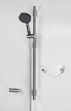ORAS HYDRA DOUCHEBAAR SET 74CM VERSTELB. CHR.