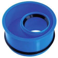 AIRFIT INBOUWREDUCTIE 90 X 75 BLAUW VOOR DIKWANDIGE BUIS