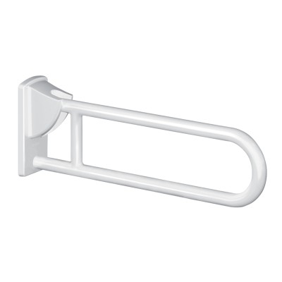 DELABIE OPKLAPBARE GREEP - GLANZEND SLIJTVAST NYLON WIT - L.650