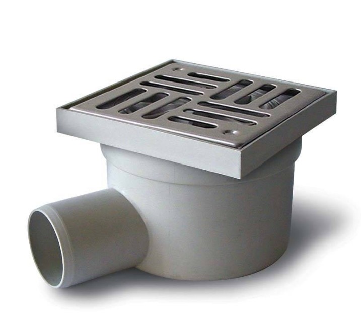 NICOLL KLOKPUT INOX DRAAIBAAR 150/150  50MM