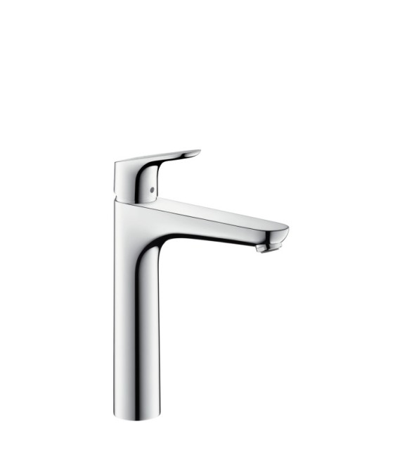 HANS GROHE FOCUS  LAVABOKRAAN VERHOOGD H 190 +LEDIGING+TREKSTANG
