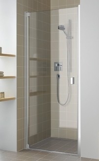 KERMI RAYA DRAAIDEUR BR. 768-808 H 2000 RECHTS SCHARN. TRANSP. GLAS + ZILVER MATGLANS