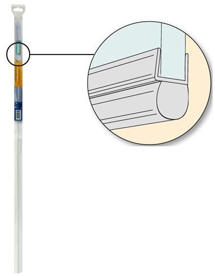 GEB. DOUCHEDEUR DICHTING UNIVERSIEEL 1m  5-8mm buisvormig