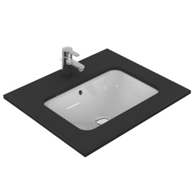IDEAL STANDARD CONNECT ONDERBOUWWASTAFEL 580mm RECHTHOEKIG WIT 