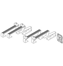 BULEX SOLAR montagebeugel STANDARD PANNEN (4st)2panelen