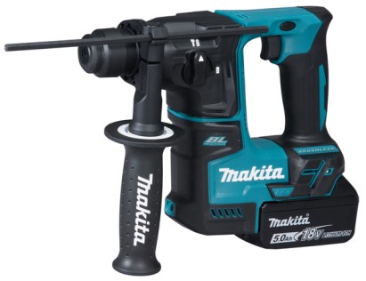 MAKITA BOORHAMER SDS PLUS 18V + KOFFER 5Ah 1.2j = 2 bat