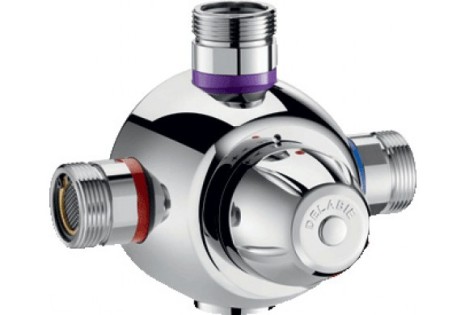 DELABIE PREMIX CONFORT THERMOSTATISCHE MENGAUTOMAAT M1" CHR. 90l/min