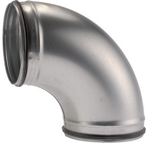 SPIRAAL COUDE 80MM 90° MET DICHTING