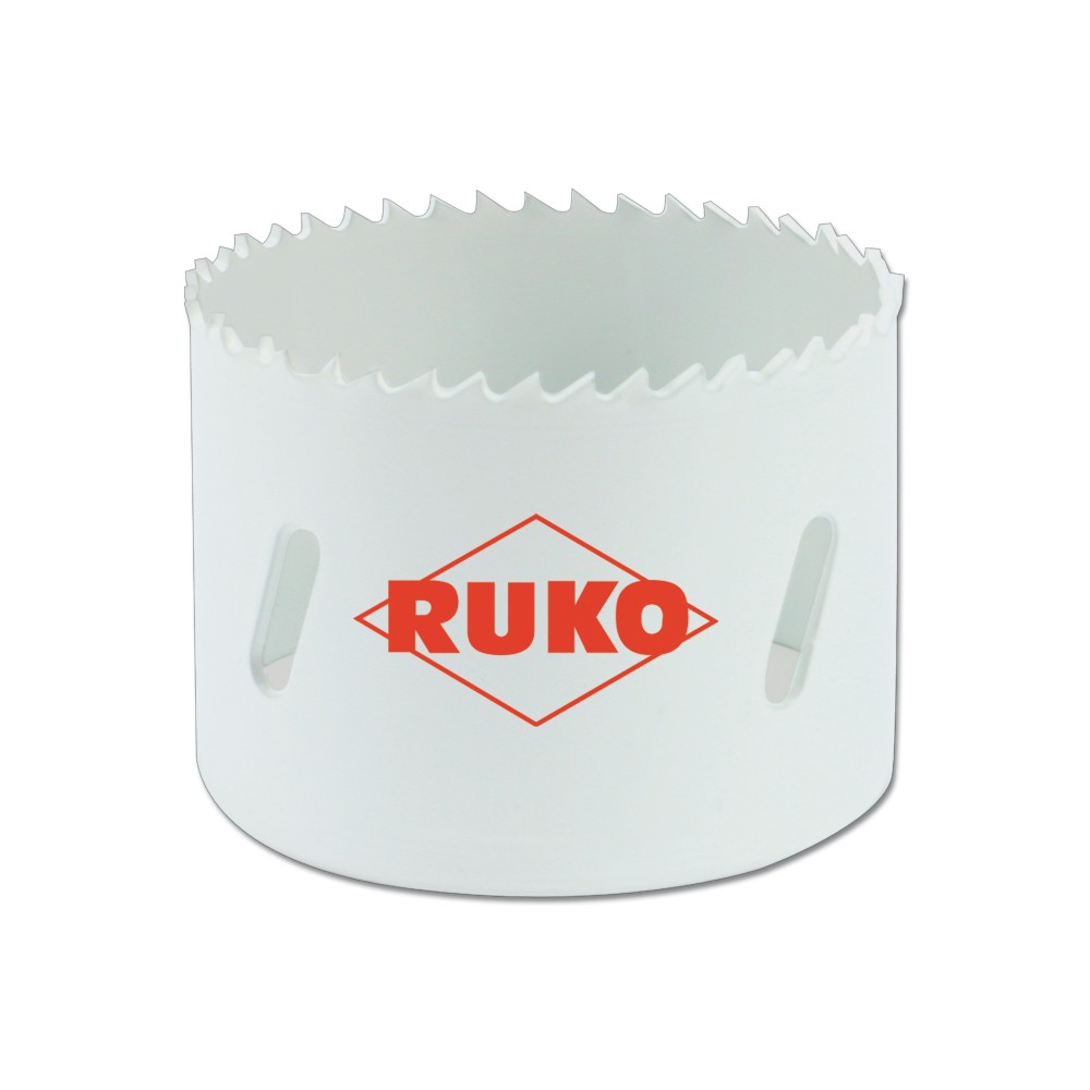 RUKO GATZAAG / KLOKBOOR BIMETAAL 50MM WIT