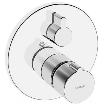 HANSA HOME AFBOUWDEEL MET DECORSET  THERMOSTAAT VOOR DOUCHE MET AFSLUITER ZONDER OMSTELLING 