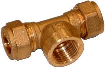 CONEX T-STUK 12 X 1/2F X 12