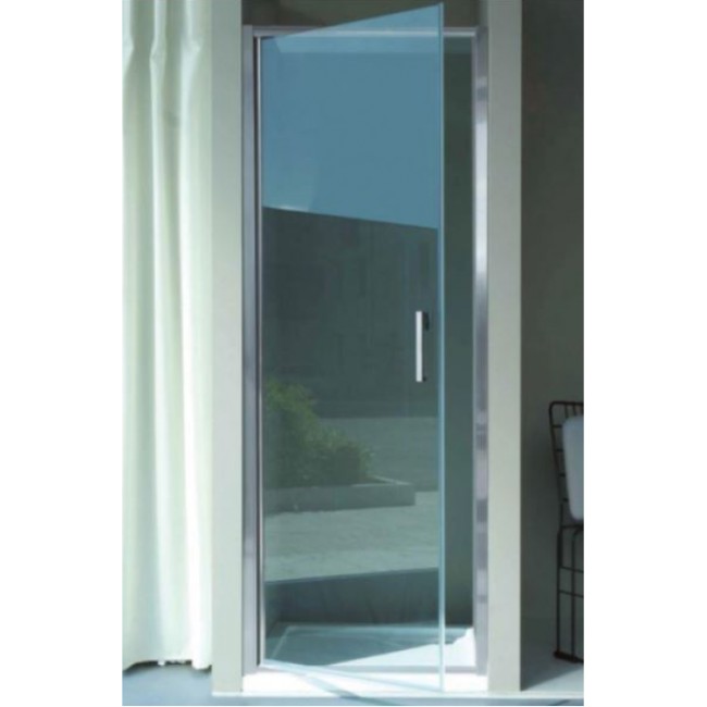 SONJA DRAAIDEUR 87-91  195HTRANSP. GLAS ALU GLANZEND 6mm * OMKEERBAAR