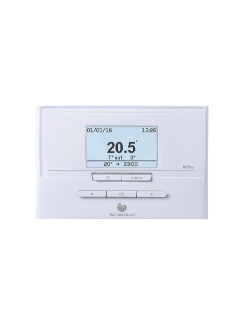 BULEX THERMOSTAAT MIPRO WEERSAFHANKELIJKE REGELAAR +BUITENVOELER ( bedraad / vast )