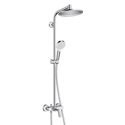 HANS GROHE SHOWERPIPE CROMETTA S240 1JET MET EENGREEPSMENGKRAAN CHR.