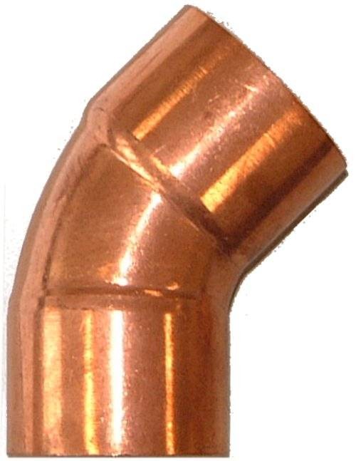 COUDE SOUDE 45° FF 12 MM