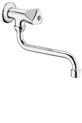 PAFFONI ETOILE ENKELE MUURKRAAN + BEWEEGBARE BEC ONDER 200mm