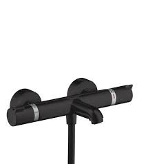 HANS GROHE ECOSTAT COMFORT BAD/ DOUCHE THERMOSTAAT MAT ZWART
