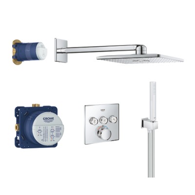 GROHE SMART CONTROL PERFECT SHOWER SET + RAINSHOWER 310 SMARTACTIVE VIERKANT