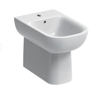 GEBERIT STAAND BIDET KERATEC WIT