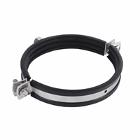 ATTACHE INOX MET RUBBER DAIM 40 M8