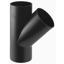 GEBERIT PE HD T-STUK 45° 75 MM