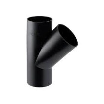GEBERIT PE HD REDUCTIE T-STUK 45° 110 - 40 MM