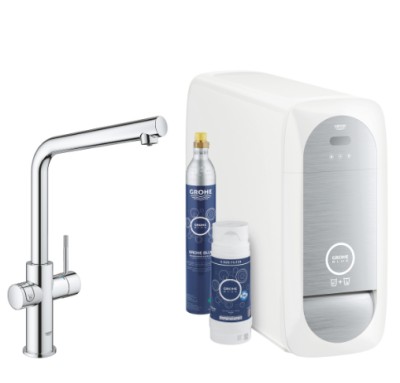 GROHE BLEU HOME KEUKENKRAAN  MET KOELER EN FILTERFUNCTIE UITV CHROME