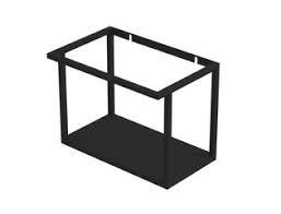 CONTRA FRAME MET VASTE BODEMPLAAT 40 X 26 X 29 H MET HANDDOEKHOUDER